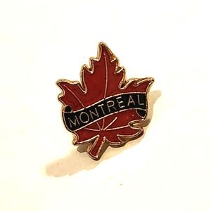 *5 for $20* Montreal Maple Leaf Pin